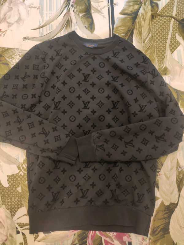 louis vuitton monogram sweater